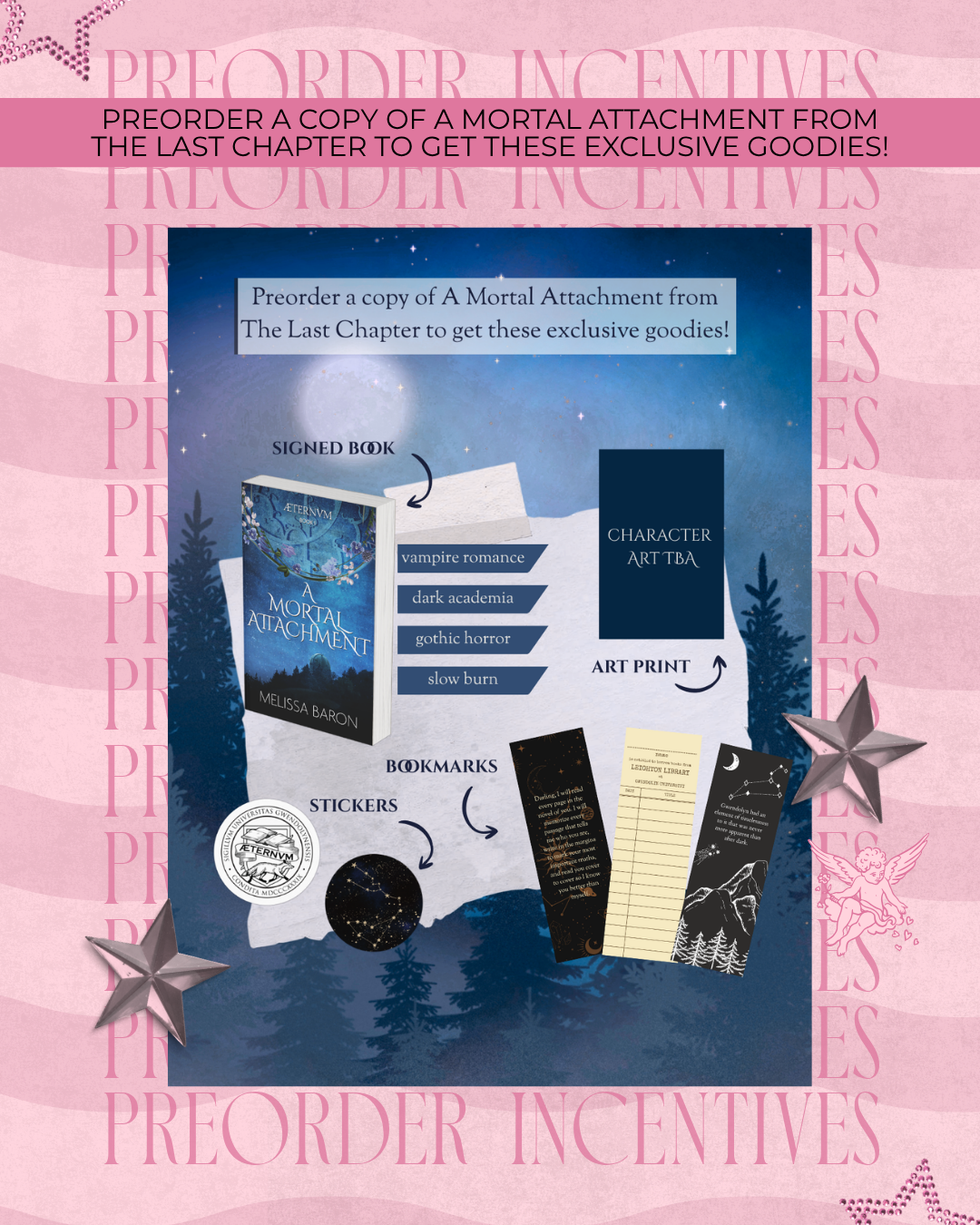 A Mortal Attachment Preorder Campaign
