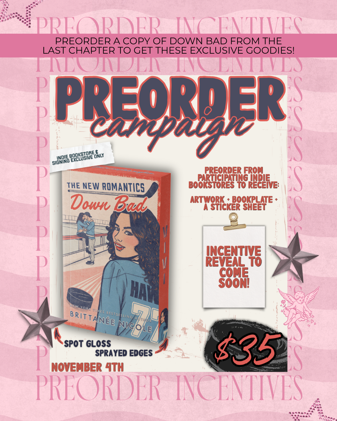 Down Bad Preorder Campaign