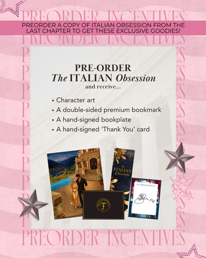 Italian Obsession Preorder Campaign