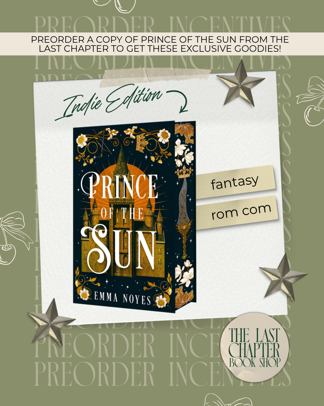Prince of the Sun Preorder Campaign