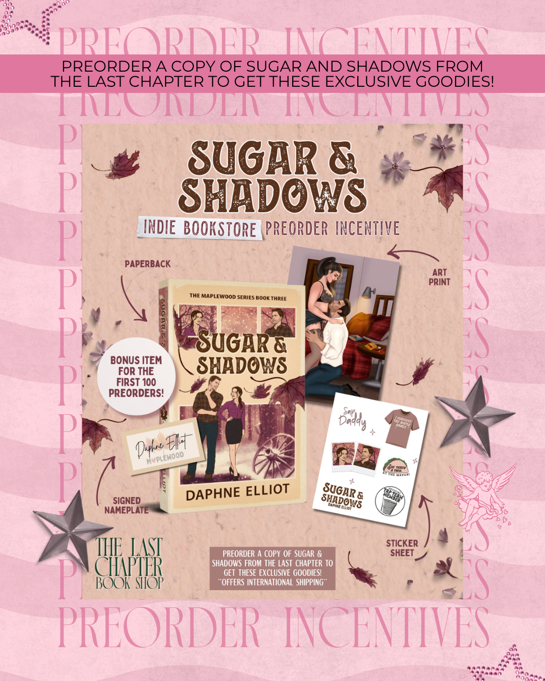 Sugar and Shadows Preorder Campaign